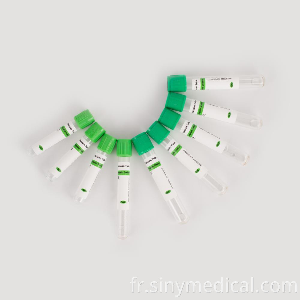 Green Top Heparin Tube